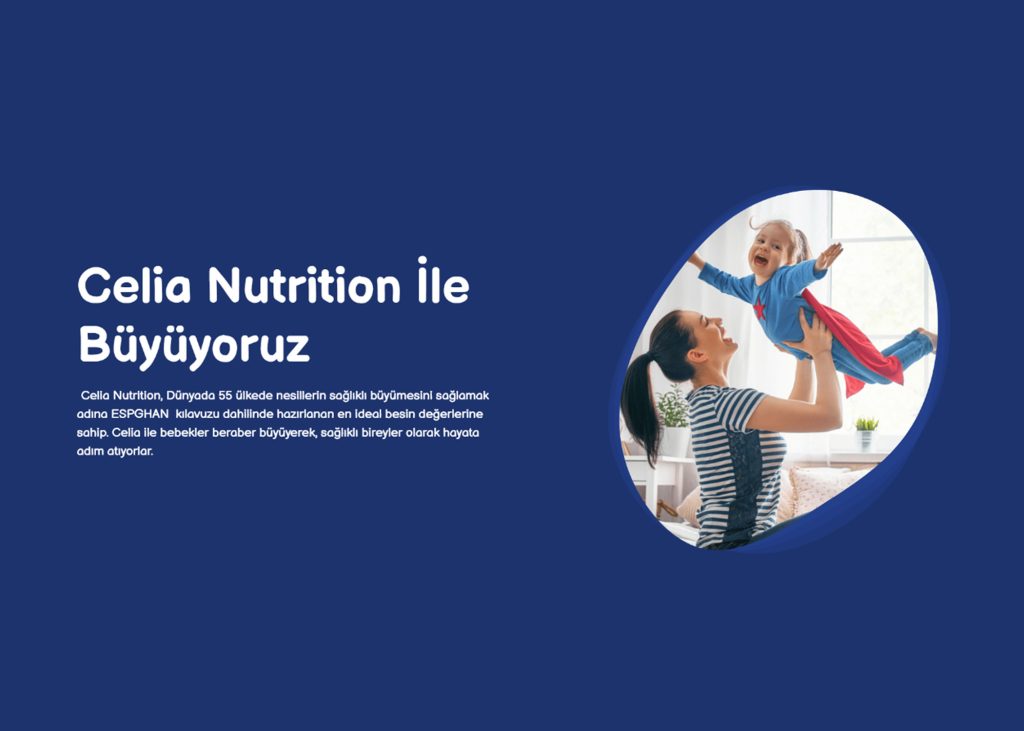 Celia Nutrition Turkey Website Development